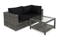 Bahamas Loungegruppe 2 Pers. Bord 75x75