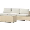 Bahamas utesofa 3-seters med bord