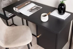 Bakal Skrivebord 95 cm med Oppbevaring Skap