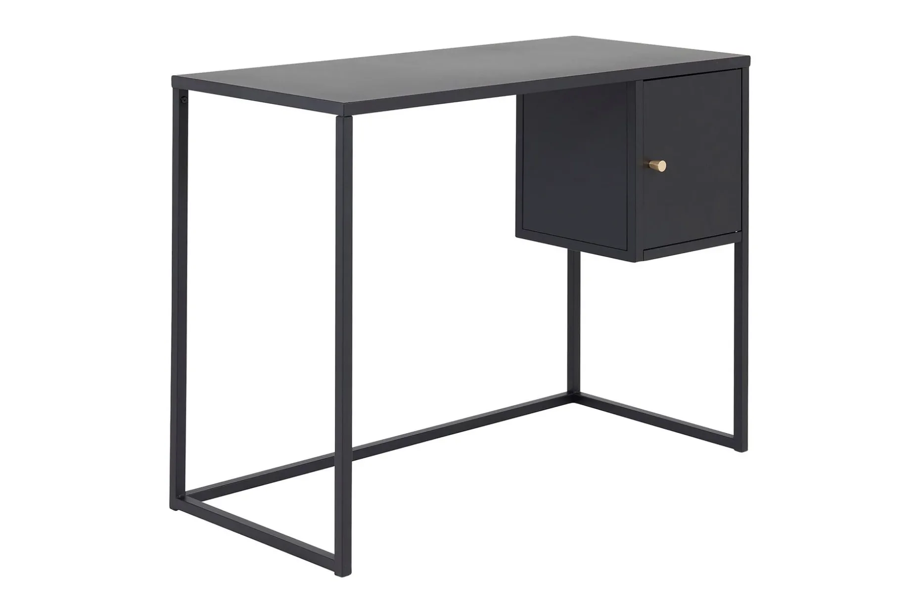 Bakal Skrivebord 95 cm med Oppbevaring Skap