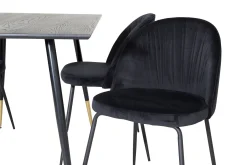 Balisa Spisegruppe 120 cm inkl. 4 Foyos Stoler