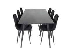 Balisa Spisegruppe 180 cm inkl. 6 Ypas Stoler