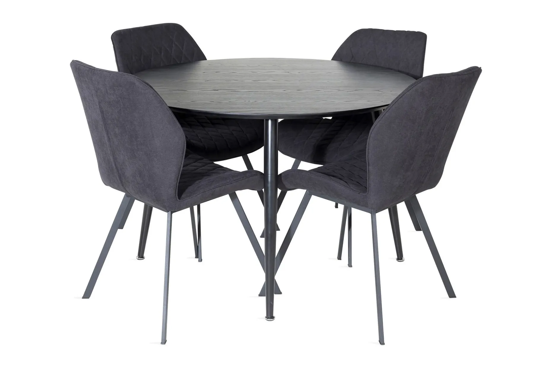 Balisa Spisegruppe 115 cm Rund inkl. 4 Sumoas Stoler