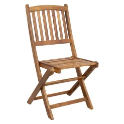 Balkongsett HOME4YOU Gwen bord D60 cm og 2 stoler