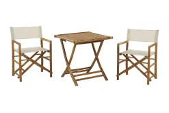 Balkongsett Hvit/ beige MOLISE / SPELLO