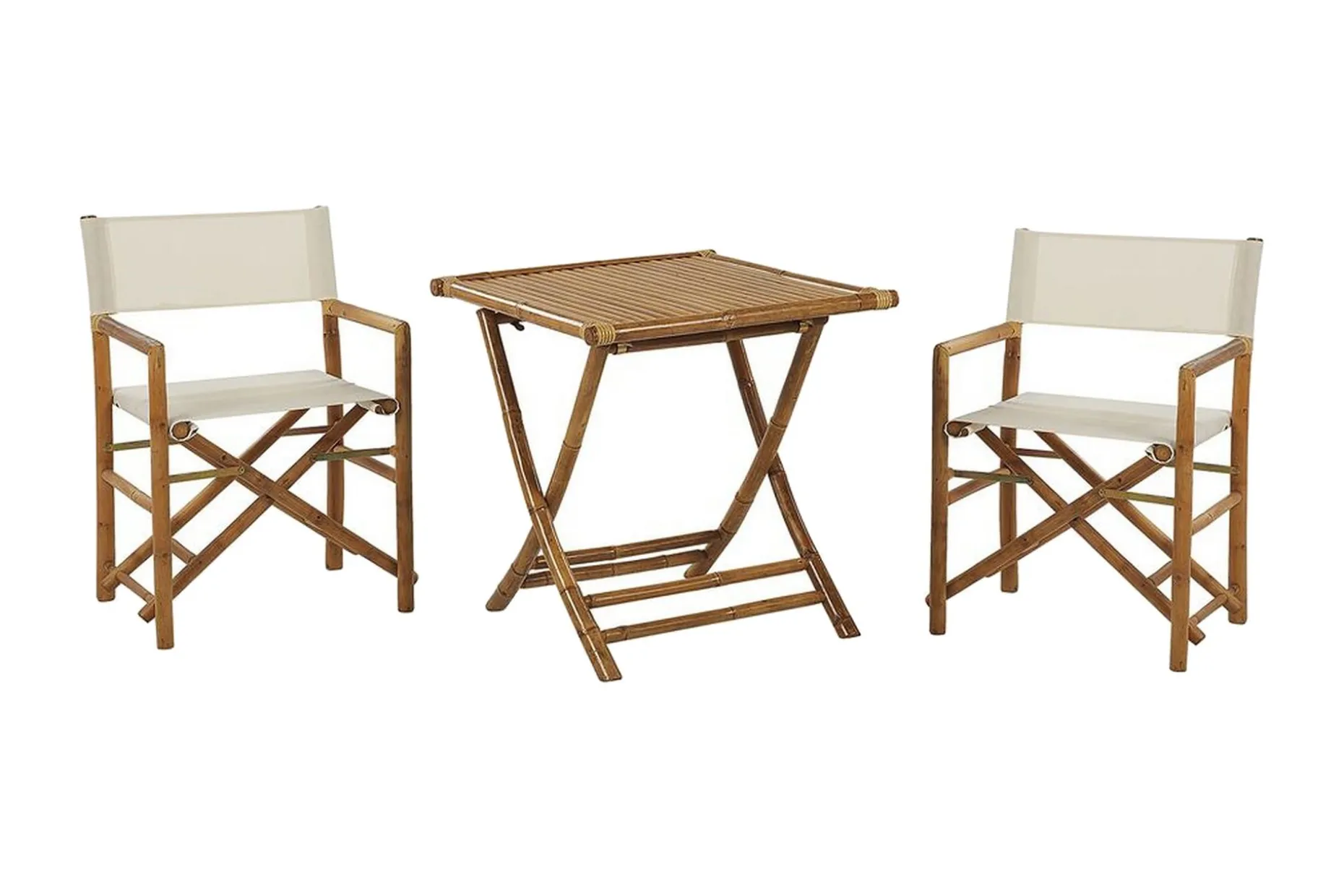 Balkongsett Hvit/ beige MOLISE / SPELLO