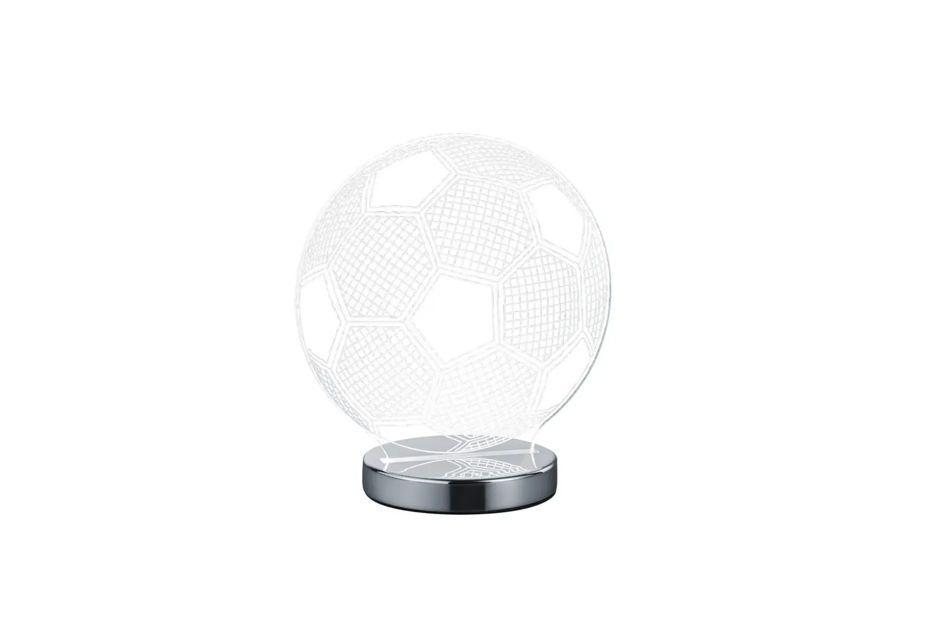 Ball Bordlampe LED krom