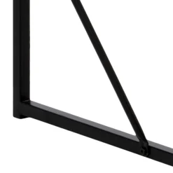 Barbord HOME4YOU Seaford 120x60x105 cm svart