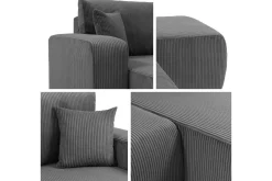 Barile Sofa Dobbeldivan 4-seter