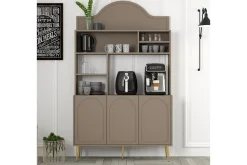 Bar Kaffeskap Hazim Tre Atlas / Gull