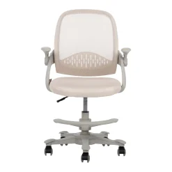 Barneskrivebordsstol HOME4YOU Emmy med fotskammel Beige