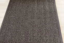 Barrakuda Matte Rund 200 cm Antrasitt