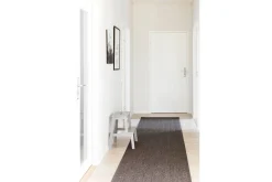 Barrakuda Matte Rund 200 cm Antrasitt