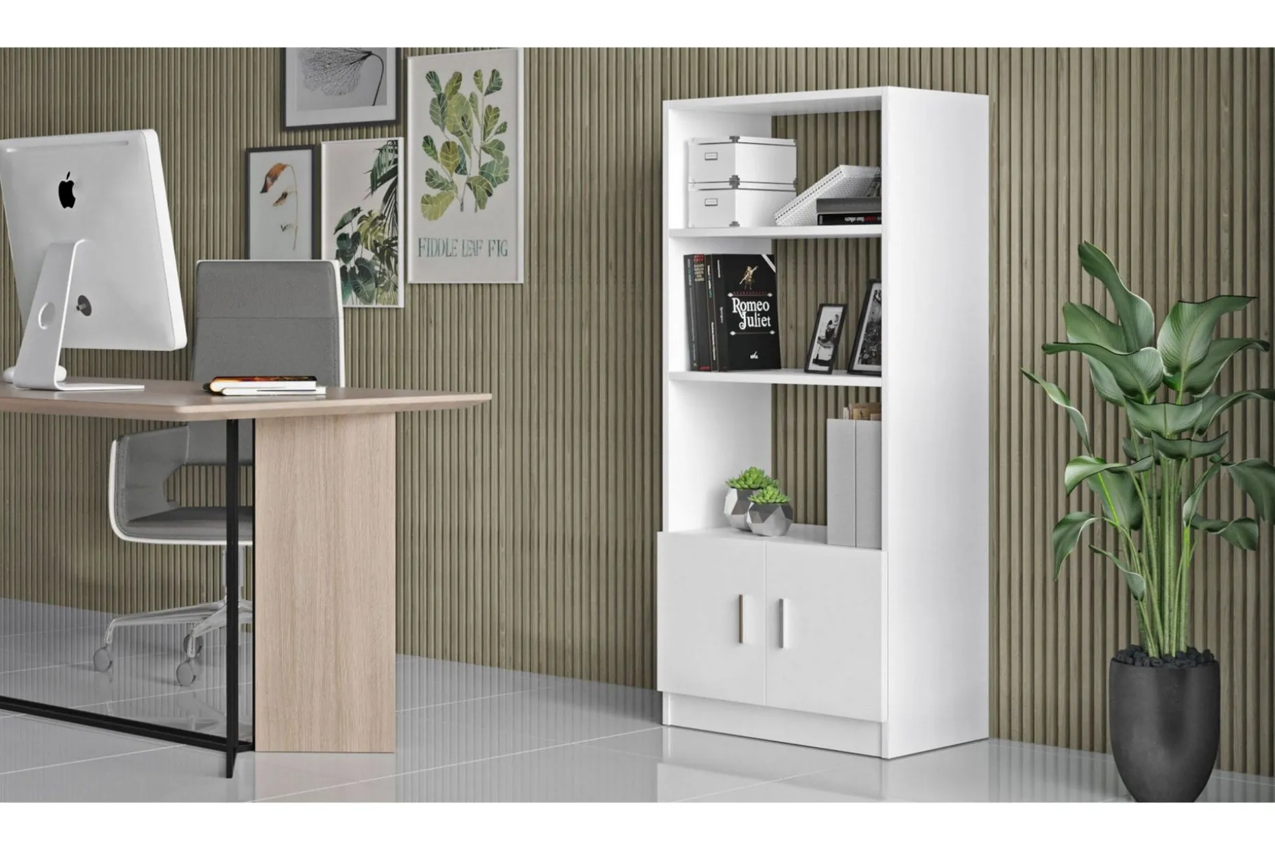 Barrock Bokhylle 38x64 cm