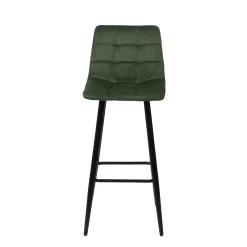 Barstol HOME4YOU Chilli 150x40xh80 cm, svart
