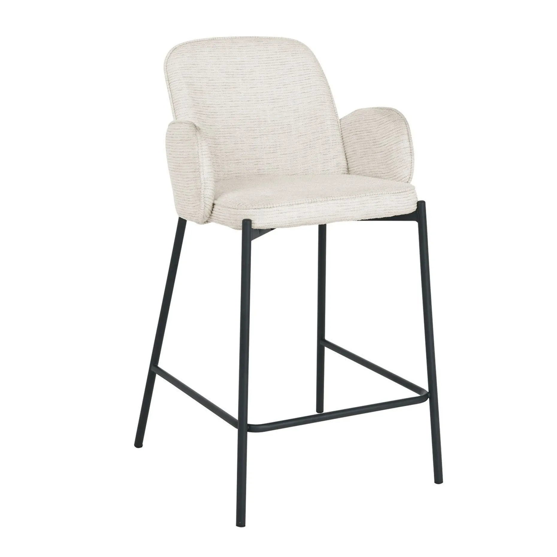 Barstol HOME4YOU Damen 80x40xh90 cm, Svart