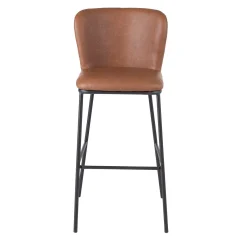 Barstol HOME4YOU Savoy 120x40xh75 cm, melamin med eikebark