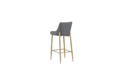 Barstol Plaza 2-pack Natur/Mørkgrå