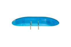 Bassengpakke Nedgravd Gre Inground Oval 500 x 300 x 150 cm