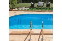 Bassengpakke Nedgravd Gre Inground Oval 500 x 300 x 150 cm
