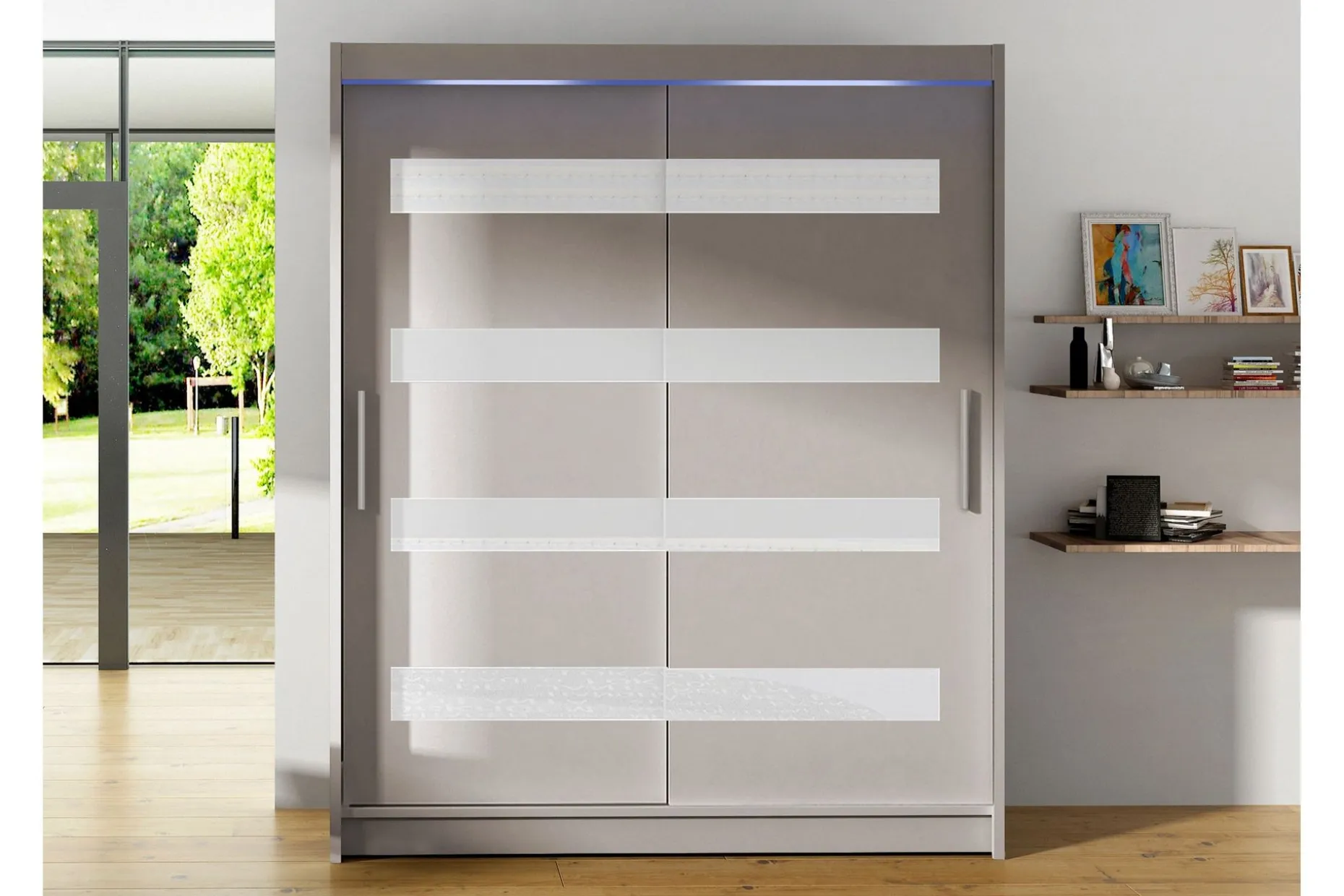 Bay Garderobe Med Speil 150x200 cm