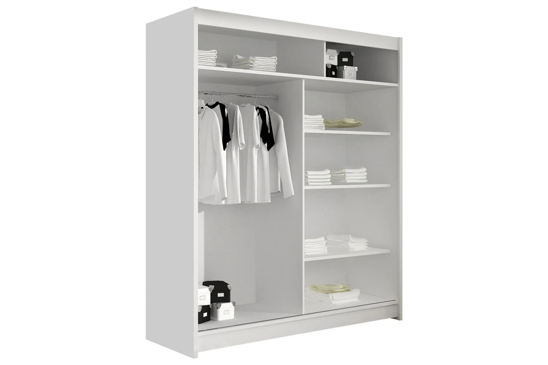 Bay Garderobe Med Speil 150x200 cm