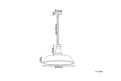 Bayou Taklampe 9 cm