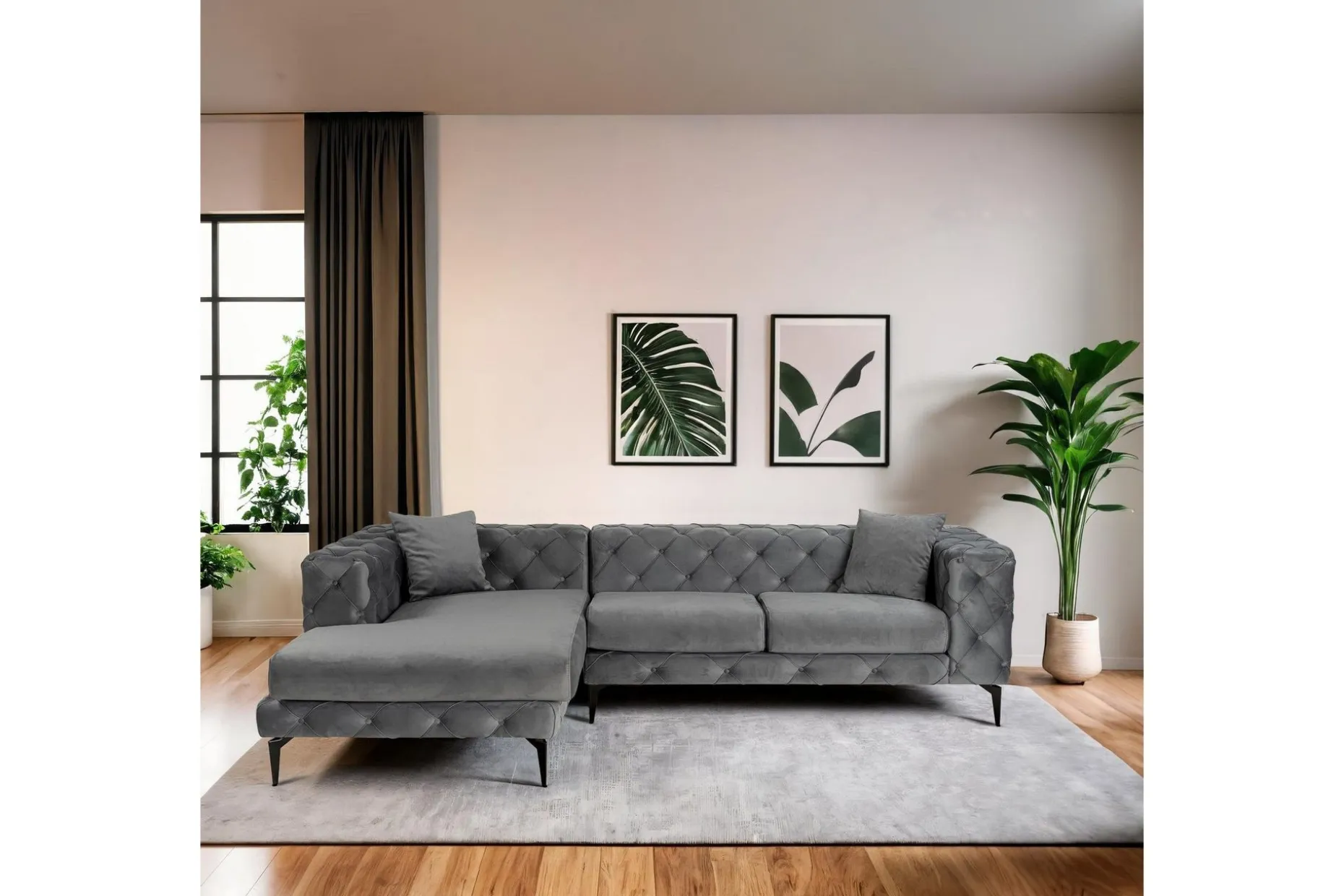 Beachport 3-seters Sofa med Venstre Sjeselong