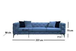 Beachport Sofa 3-seters