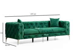 Beachport Sofa 3-seters