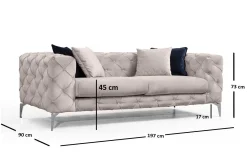 Beachport Sofa 2-seters