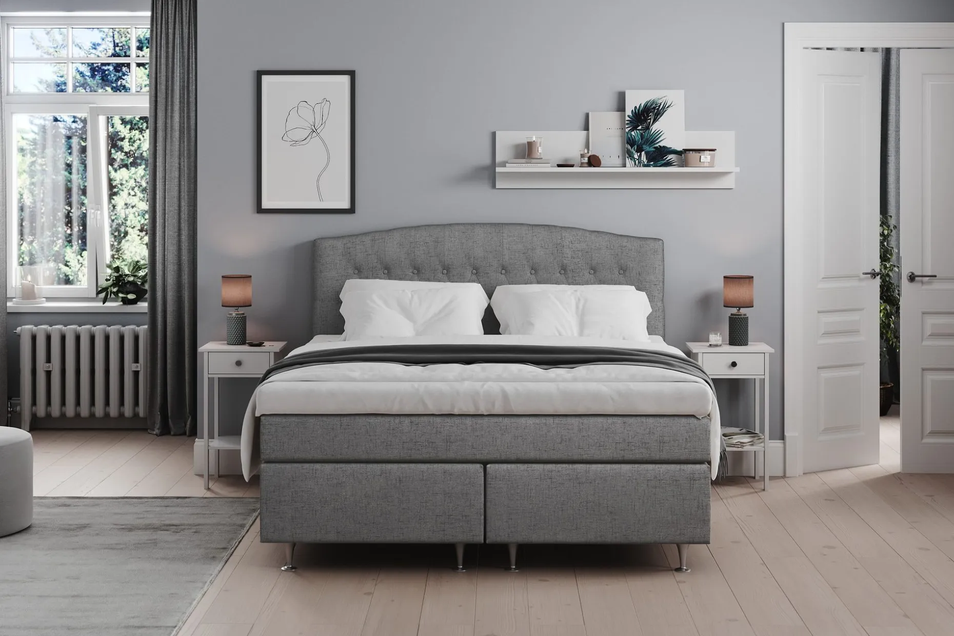 Belda Sengegavl 180 cm Buet