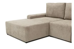 Bella Sovesofa med Sjeselong 3-seter i Plysj