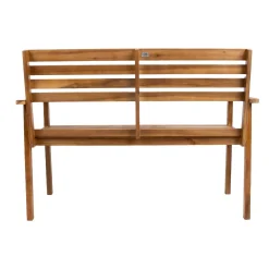 Benk HOME4YOU Fortuna 123x61,5x90 cm Akasie