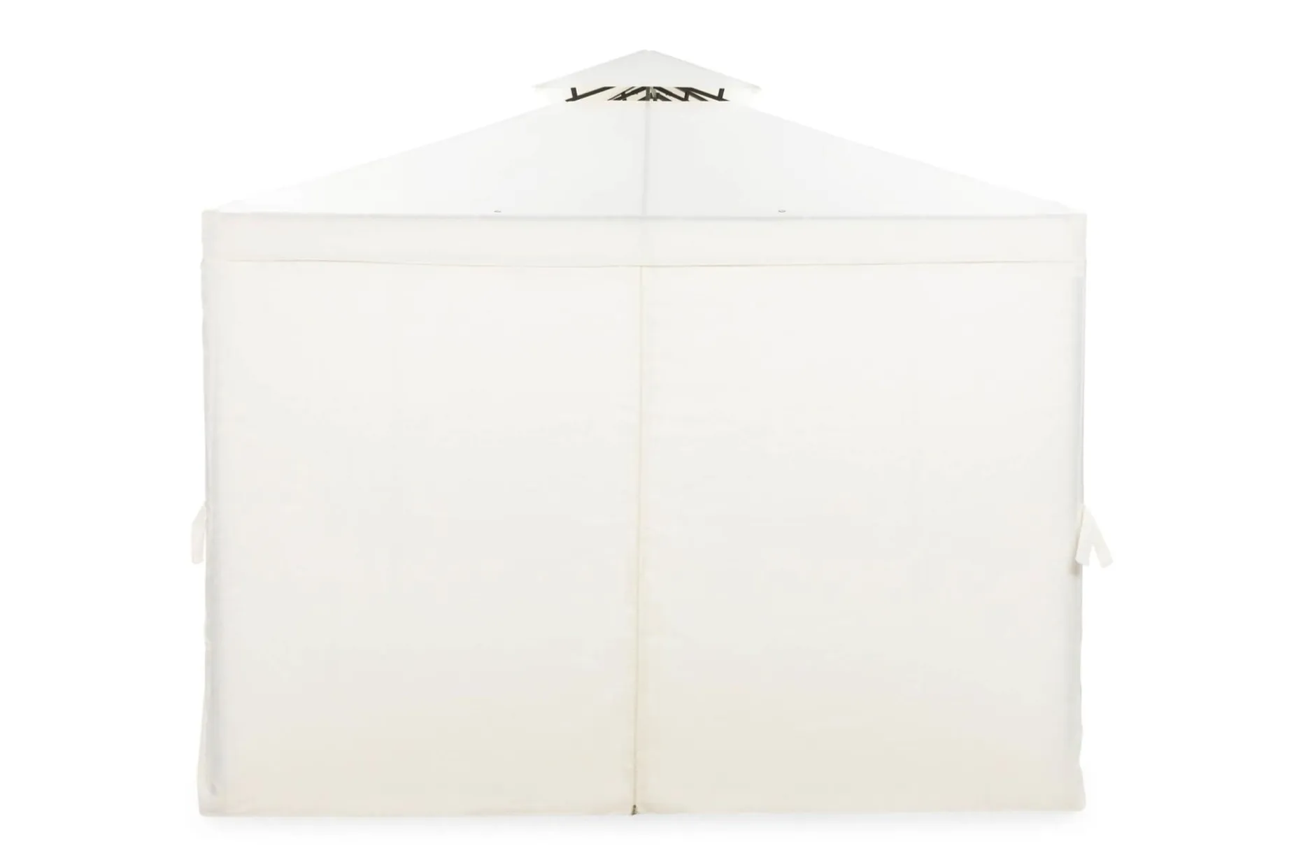 Bermuda komplett paviljong inkl. tak og vegger 3x3 m – Offwhite
