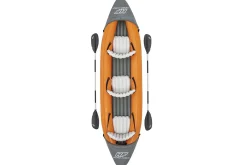 Bestway Cove Champion X3 Oppblåsbar kajakk 3 personer Oransj