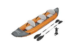 Bestway Cove Champion X3 Oppblåsbar kajakk 3 personer Oransj