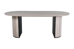 Bianca Spisebord 200 cm Ovalt