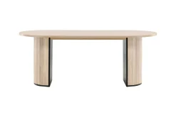 Bianca Spisebord 200 cm Ovalt