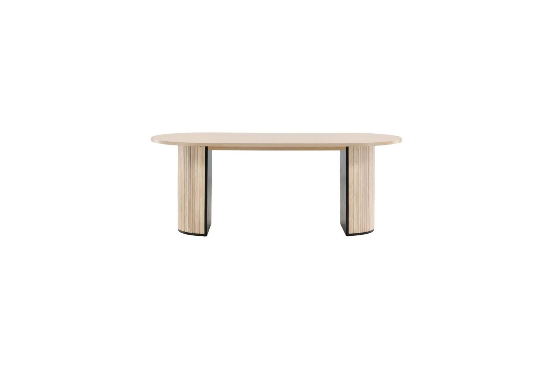 Bianca Spisebord 200 cm Ovalt
