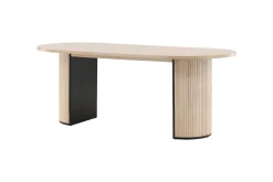 Bianca Spisebord 200 cm Ovalt
