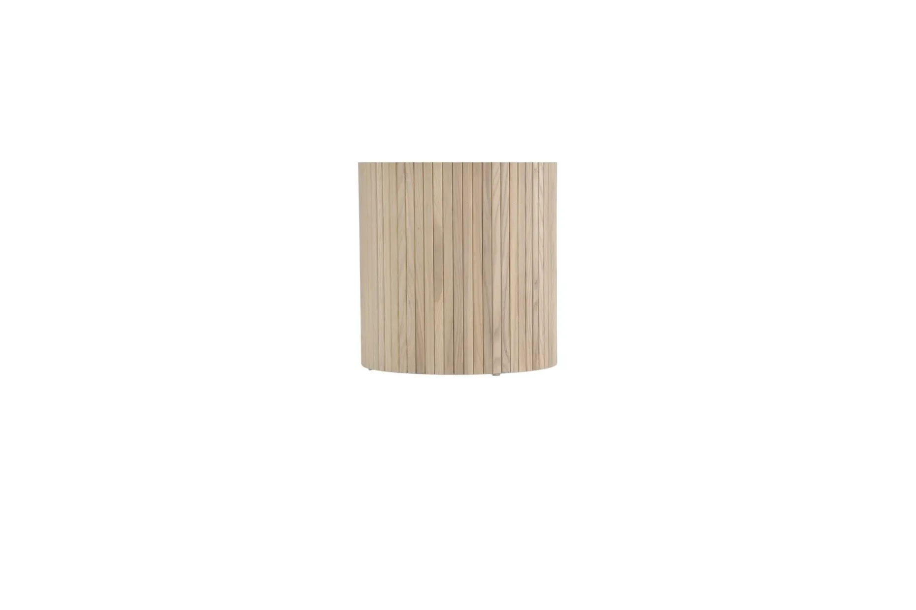 Bianca Spisebord 110 cm Rundt Beige