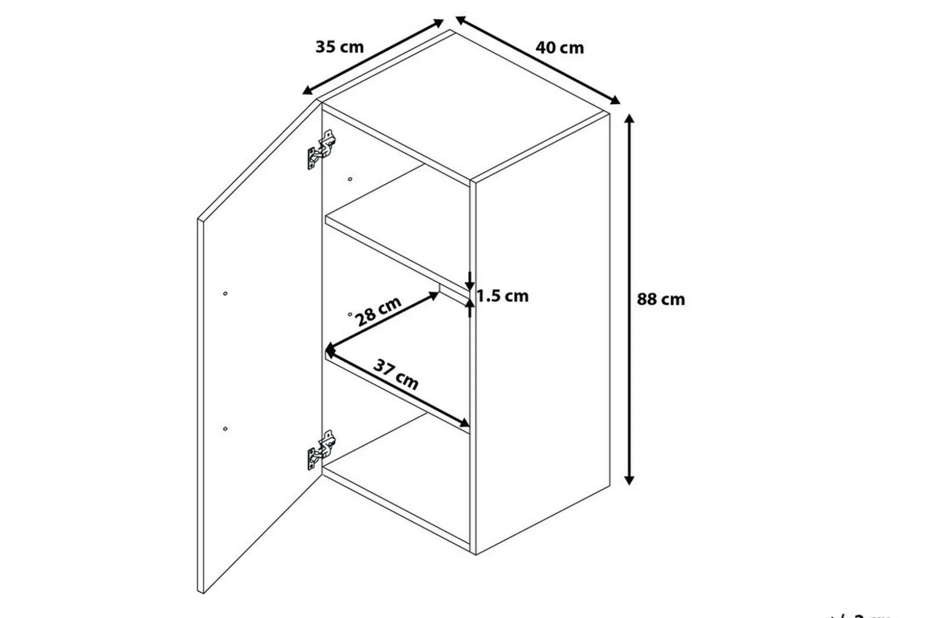 Bilbao Baderomsskap 35 | 40 cm