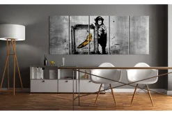 Bilde Banksy Monkey With Frame 200x80