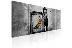 Bilde Banksy Monkey With Frame 200x80