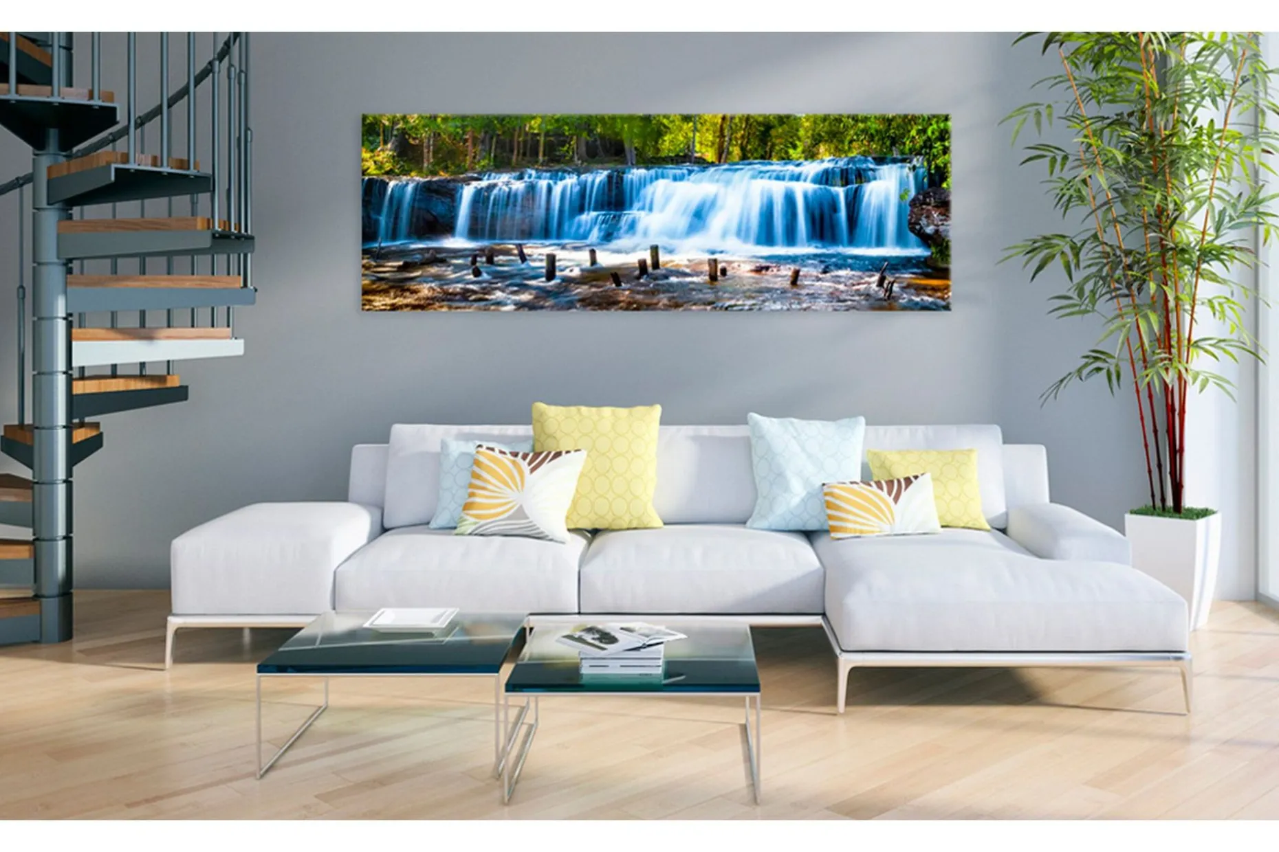 Bilde Beautiful Waterfall 135x45
