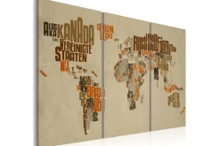 Bilde Map of the world 90x60