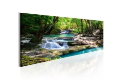 Bilde Nature Forest Waterfall 150x50