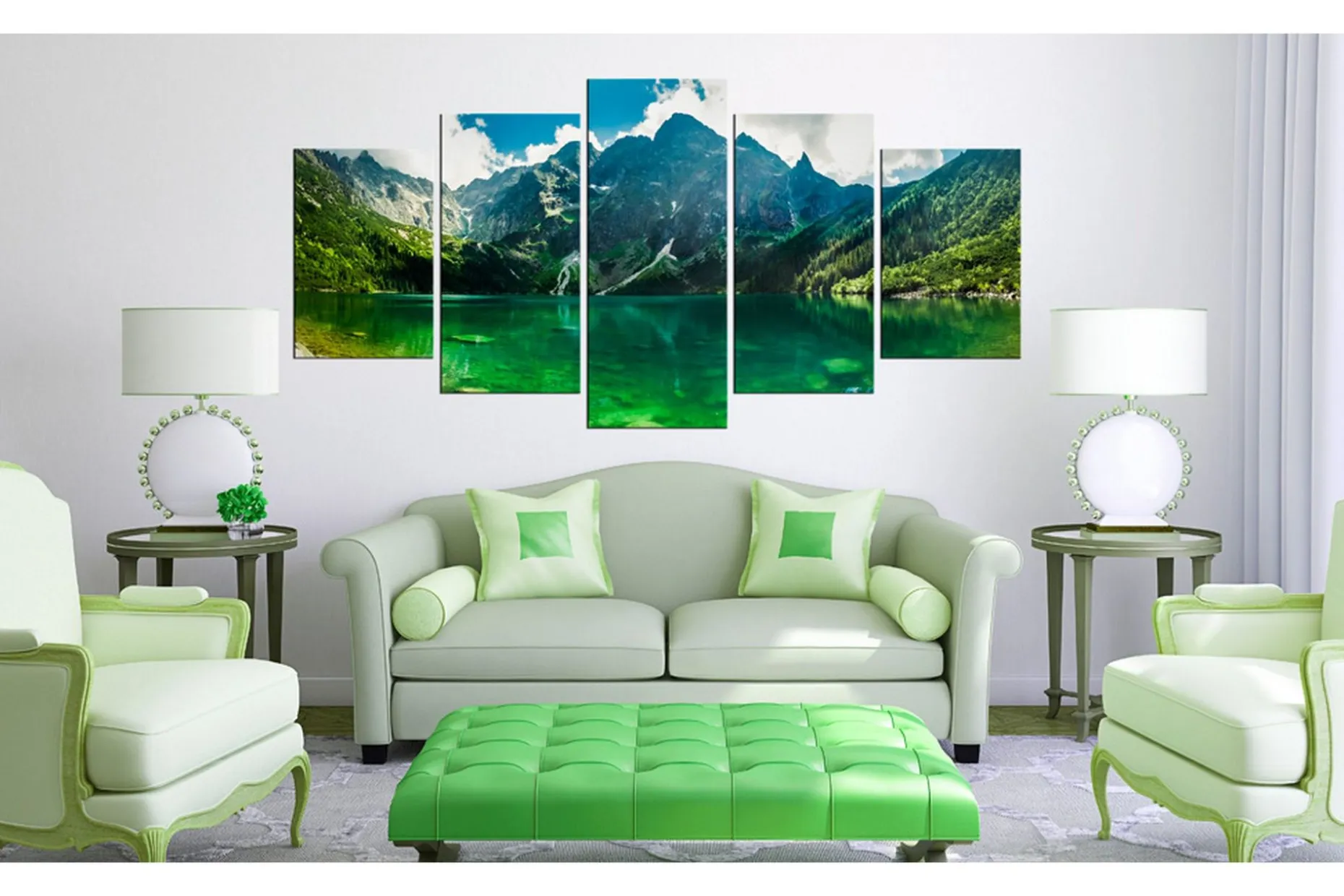 Bilde Tranquility In The Mountains 200x100