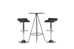 Bistro Spisegruppe 60 cm Rund med 2 Jonna Stoler